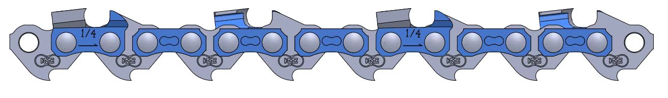 KMC chainsaw chain product image